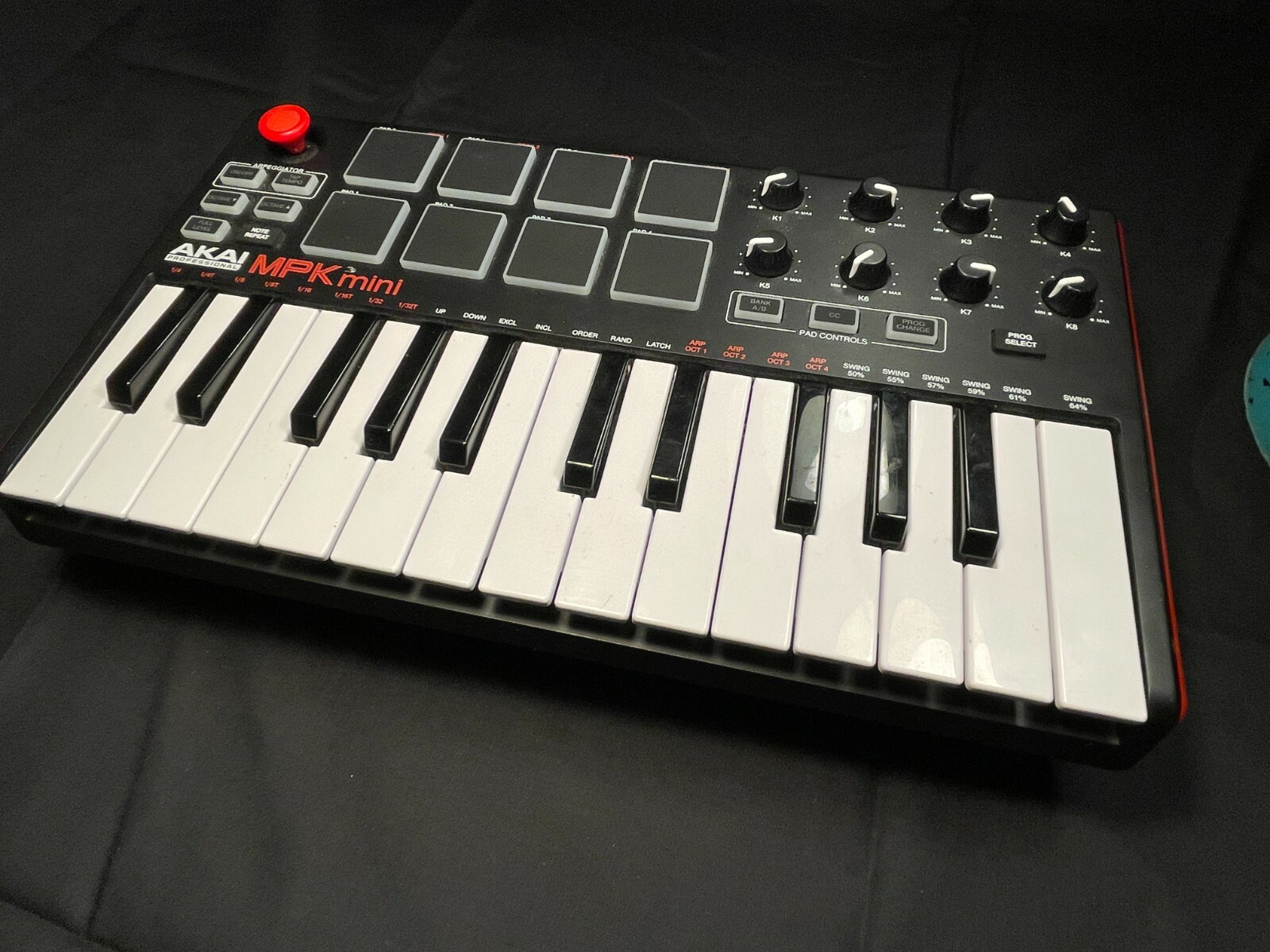 akai MPK mini 黒 Akai Professional MPK mini mk3 Keyboard Controller Black on