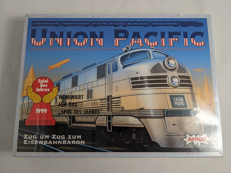 Union Pacific (1999) Board Game – Board Game Guys