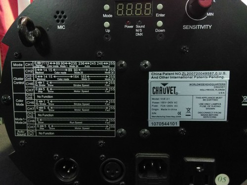 Chauvet Vue 2.1 Special Effects DJ Light - quantity of 3 MAKE OFFER