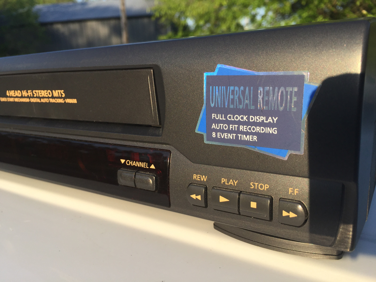 SAMSUNG VR8608 VHS-HQ VCR HIFI STEREO 4 HEAD