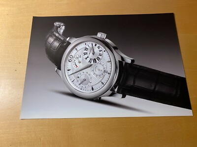 Press Release CHOPARD Note of 2004 - L.U.C. 4R Quattro Regulator - White gold