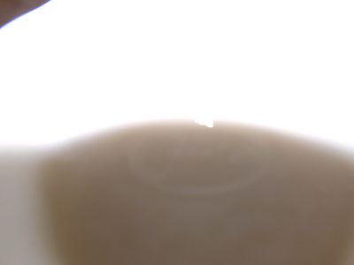 FENTON WHITE MILK GLASS HOBNAIL 6 CANDLE HOLDER PEDESTAL