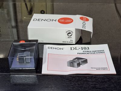 Denon DL-103 Low Output MC Stereo Cartridge, Made in Japan Denon DL-103 Low Output MC Stereo Cartridge, Made in Japan