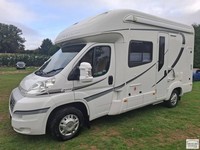 Auto-Trail Tracker Rs. 2013. Compact comfort for a couple. Rear bathroom.