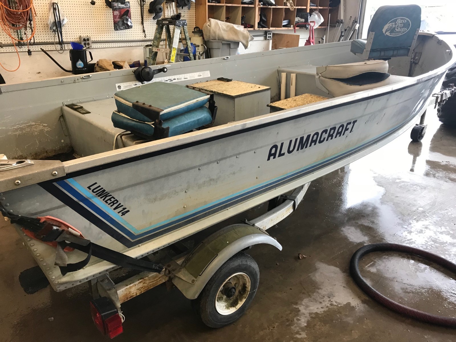 1986 Alumacraft Lunker V14