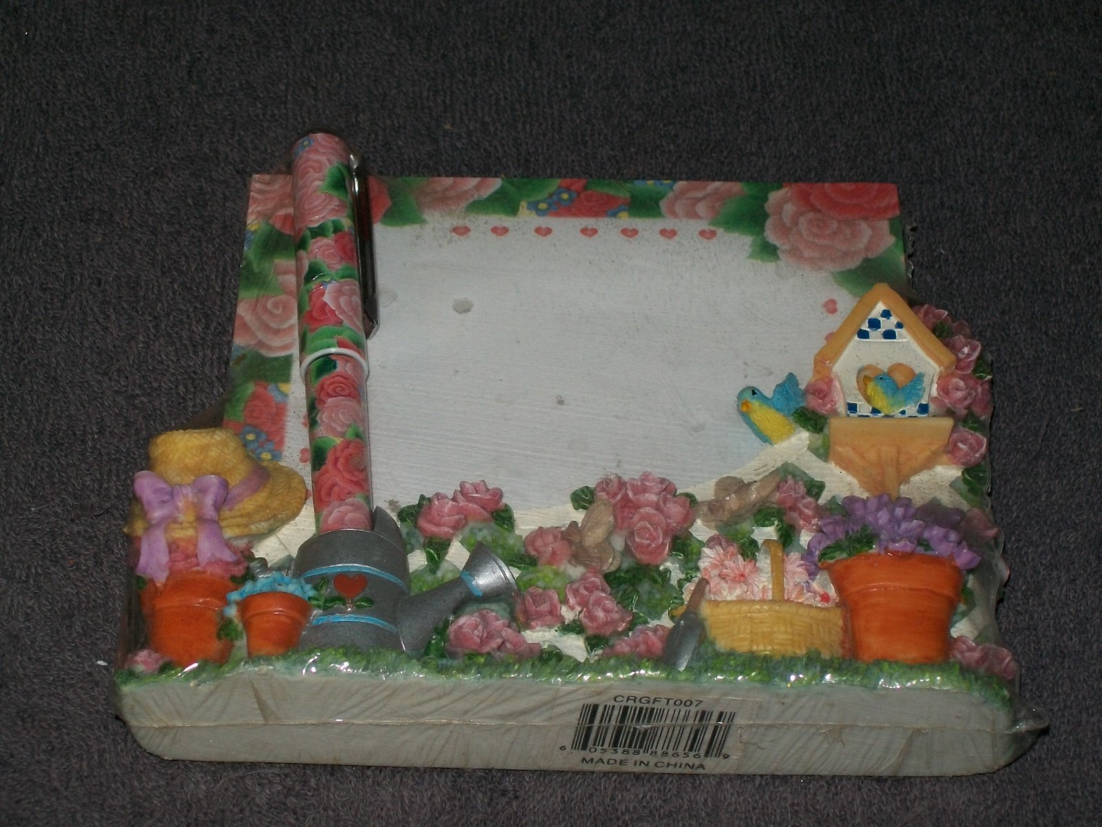 GARDEN DESIGN NOTEPAD / PEN / CADDY - FREE-STANDING 6