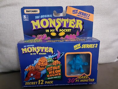 Matchbox Monster In My Pocket 12 Pack Original Box Blue Yimir Frost Giant MIMP