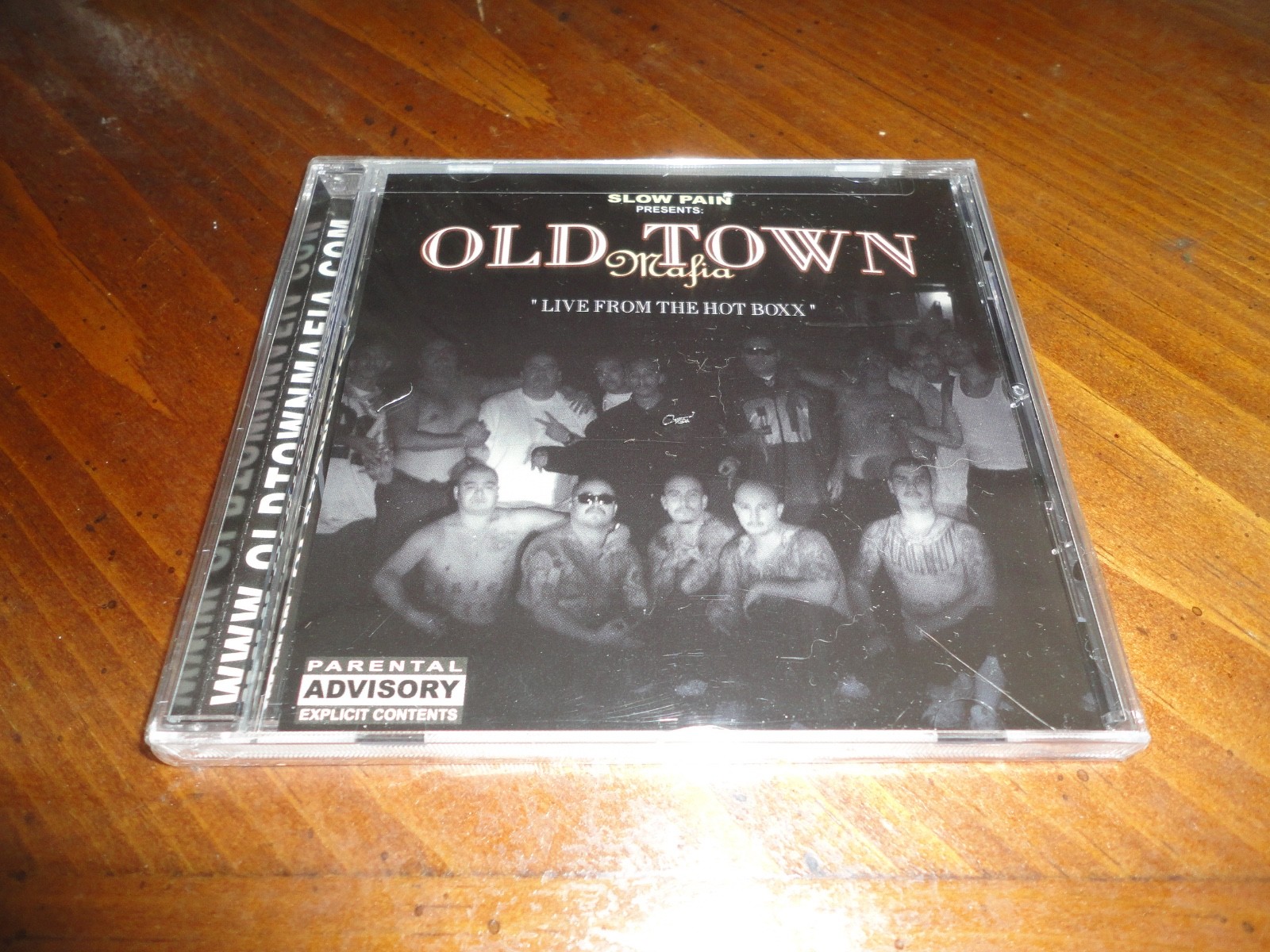Chicano Rap CD SLOW PAIN - Live From The Hot Boxx - BIGG