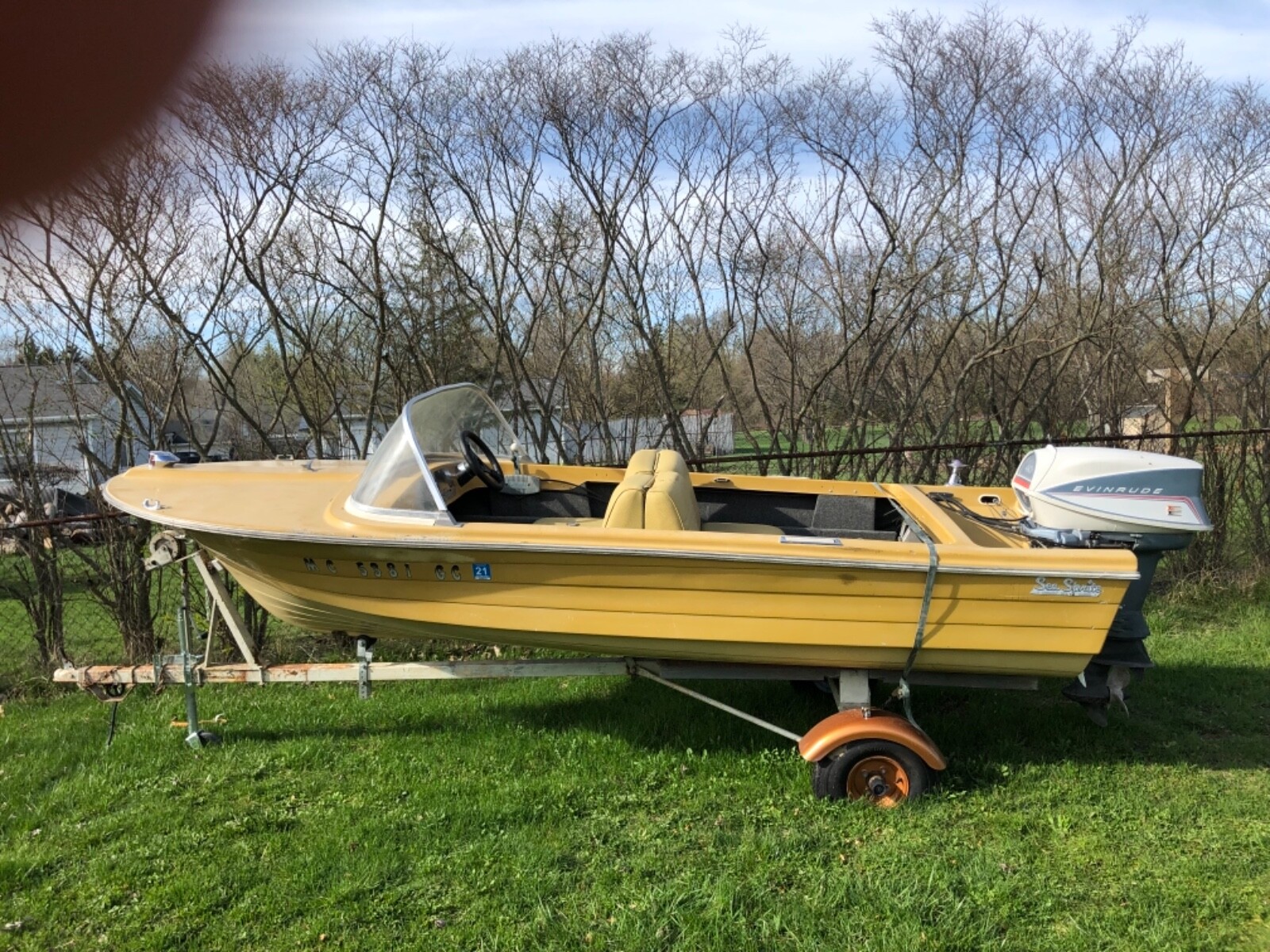 14’ Sea Sprite with Trailer
