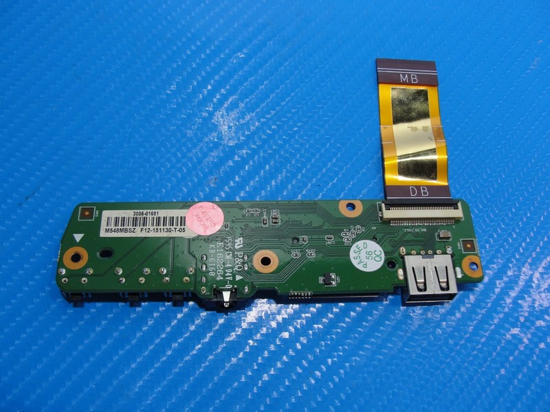 Lenovo Flex 11.6" 3-1130 USB Audio Card Reader Board w/Cable 3005-01681