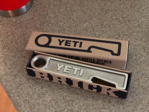 YETI Brick Bottle Opener NEW Limited Edition - Rare - Confirmed Order - SOLD OUT