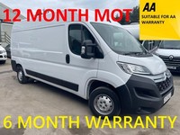 2023 Citroen Relay 2.2 BlueHDi H2 Van 140ps Enterprise Edition PANEL VAN Diesel 