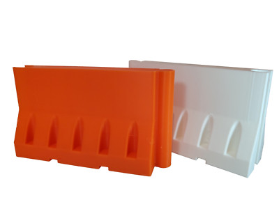 Jersey Barrier - 1/24 - 1/10 Scale Miniature Road Safety Prop