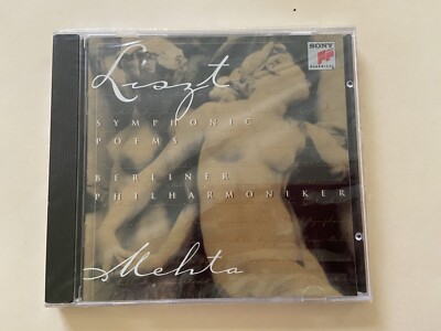 LISZT - SYMPHONIC POEMS - BERLINER PHILHARMONIKER - MEHTA - Brand New CD - Sony