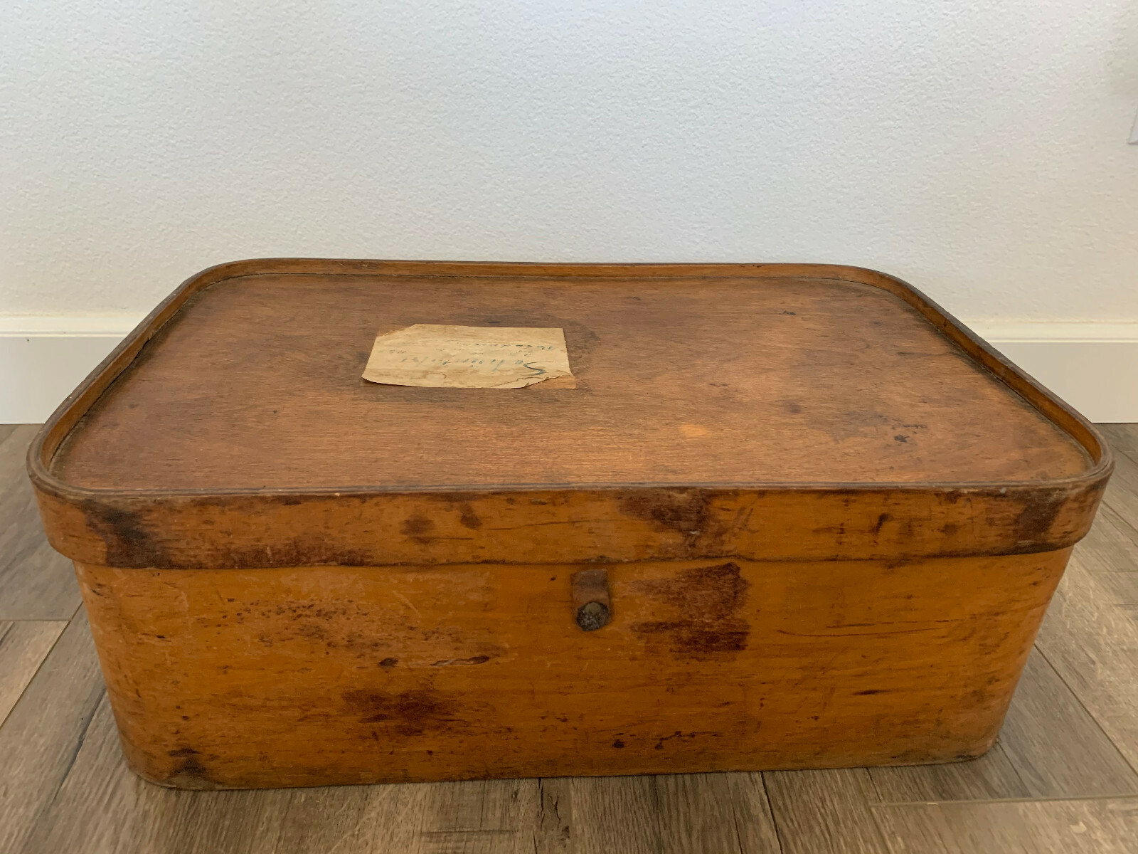 Download Vintage Wooden Hat Box Marked Grand-Prix Paris 1900 | eBay