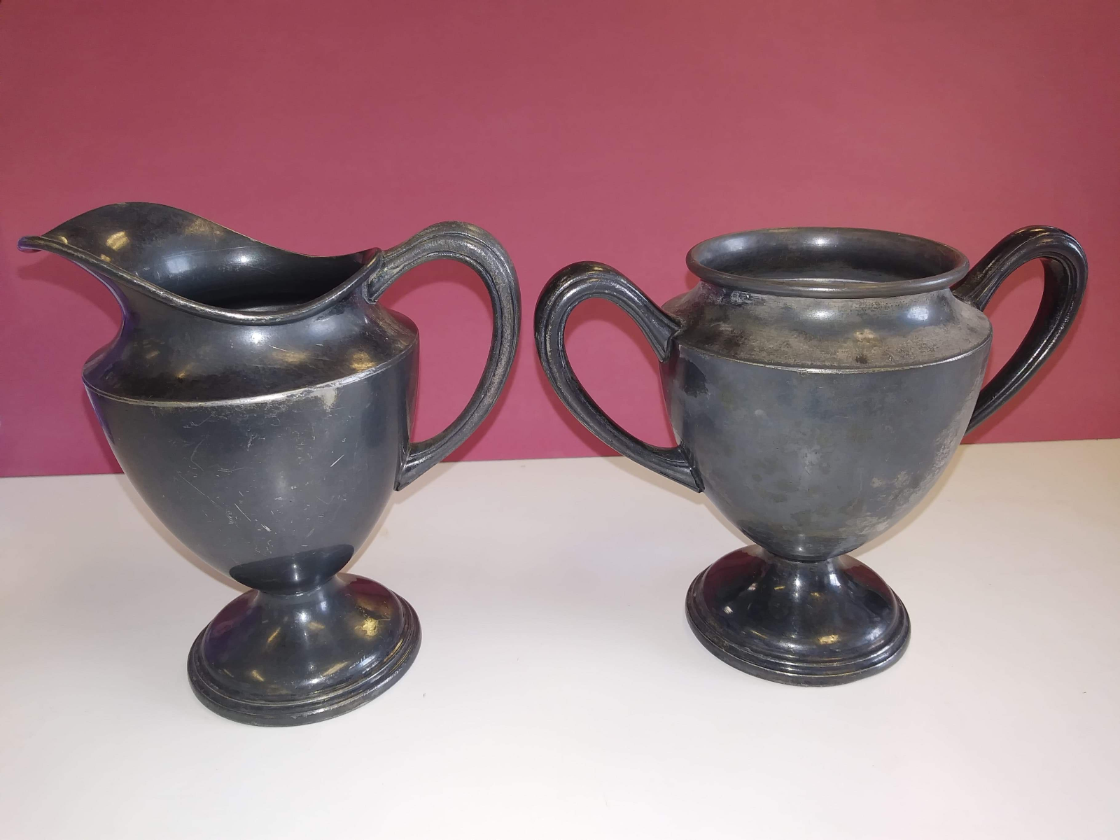 New Amsterdam Silver Co. 2000 EPWM Cream & Sugar