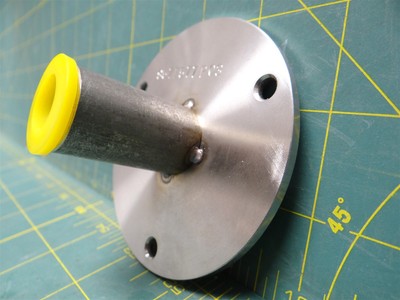 5/8'' NPT Through Bulkhead Fitting Threaded Mount Bushing PN: 857E577P03