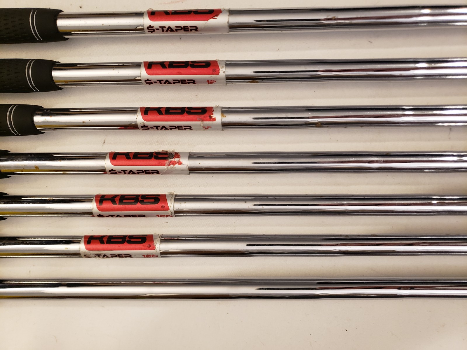 Used TaylorMade P770 2023 Iron Set (4-PW) 7 Irons - FST KBS $-Taper - Stiff - RH