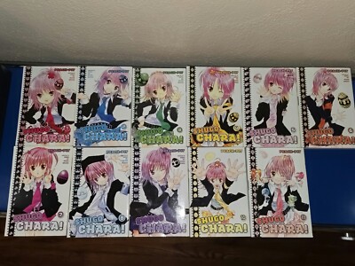 Shugo Chara Vol 1-11 by Peach Pit  English Manga Set Kodansha Comic
