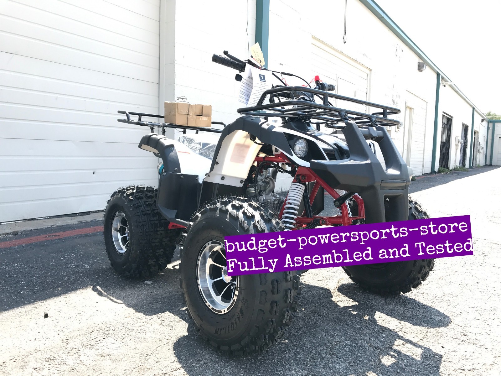 125 CC NEW ATV midsize fully auto w/ reverse 125cc 8"Alloy Wheels!! *FREE S/H