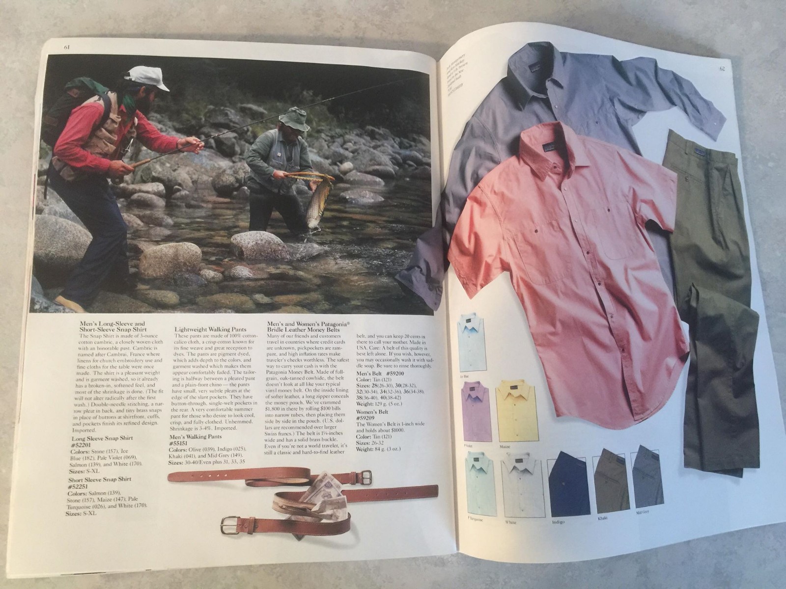 Patagonia  catalog Spring 1987
