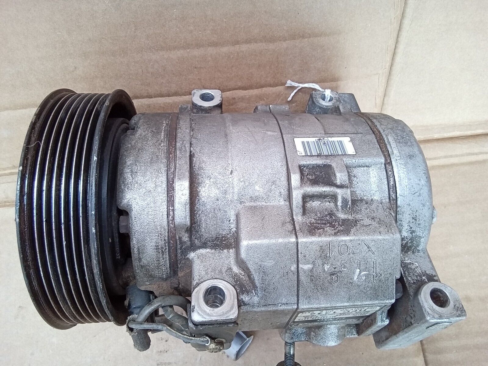02 03 04 05 06 TOYOTA CAMRY 2.4L 4CYL AC COMPRESSOR MC447220 02 03 04 05 06 TOYOTA CAMRY 2.4L 4CYL AC COMPRESSOR MC447220