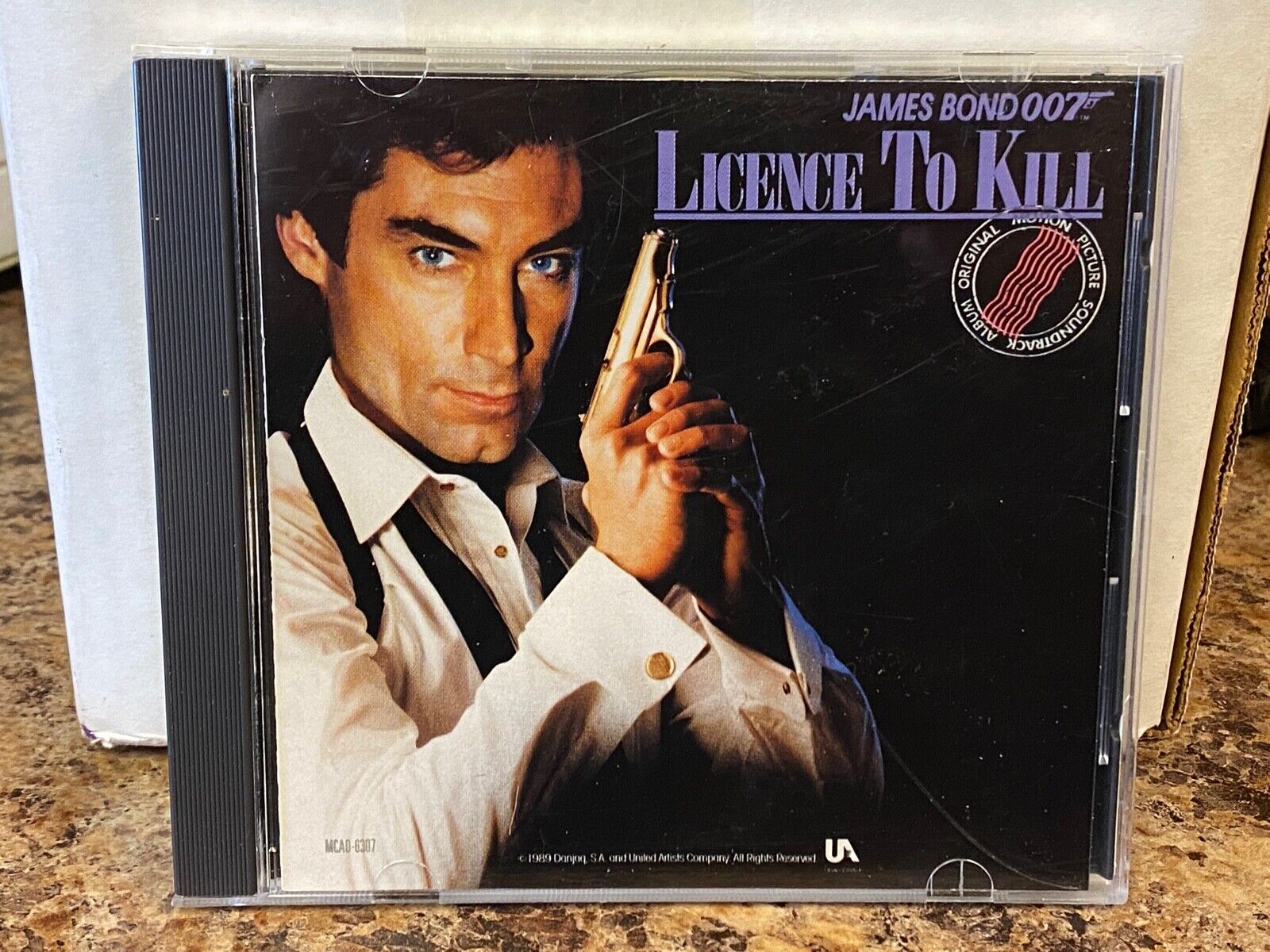 Various Artists: Licence To Kill: The James Bond 007: Soundtrack Album From The United Artists Motion Picture: CD Various Artists: Licence To Kill: The James Bond 007: Soundtrack Album From The United Artists Motion Picture: CD
