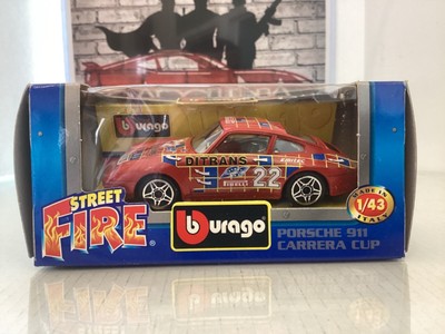 1:43 BURAGO ITALY PORSCHE 911 CARRERA CUP CDF# 5744