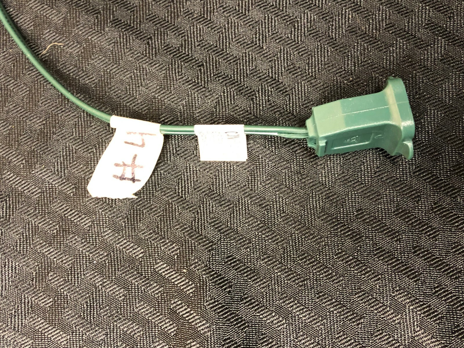 Vintage Bubble LIGHTS Christmas Holiday 7 Bulb String Working Noma Old Rare #4