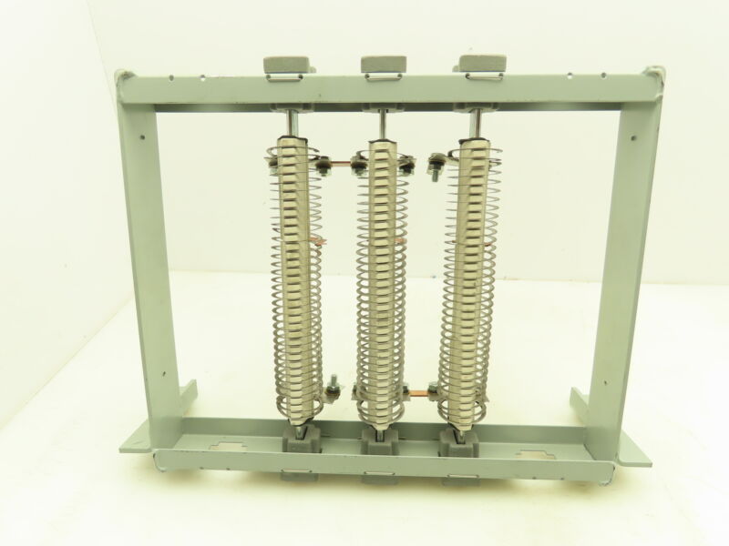 Hubbell Euclid Braking Resistor Bank Steel Frame 11A 3.76 Ohm