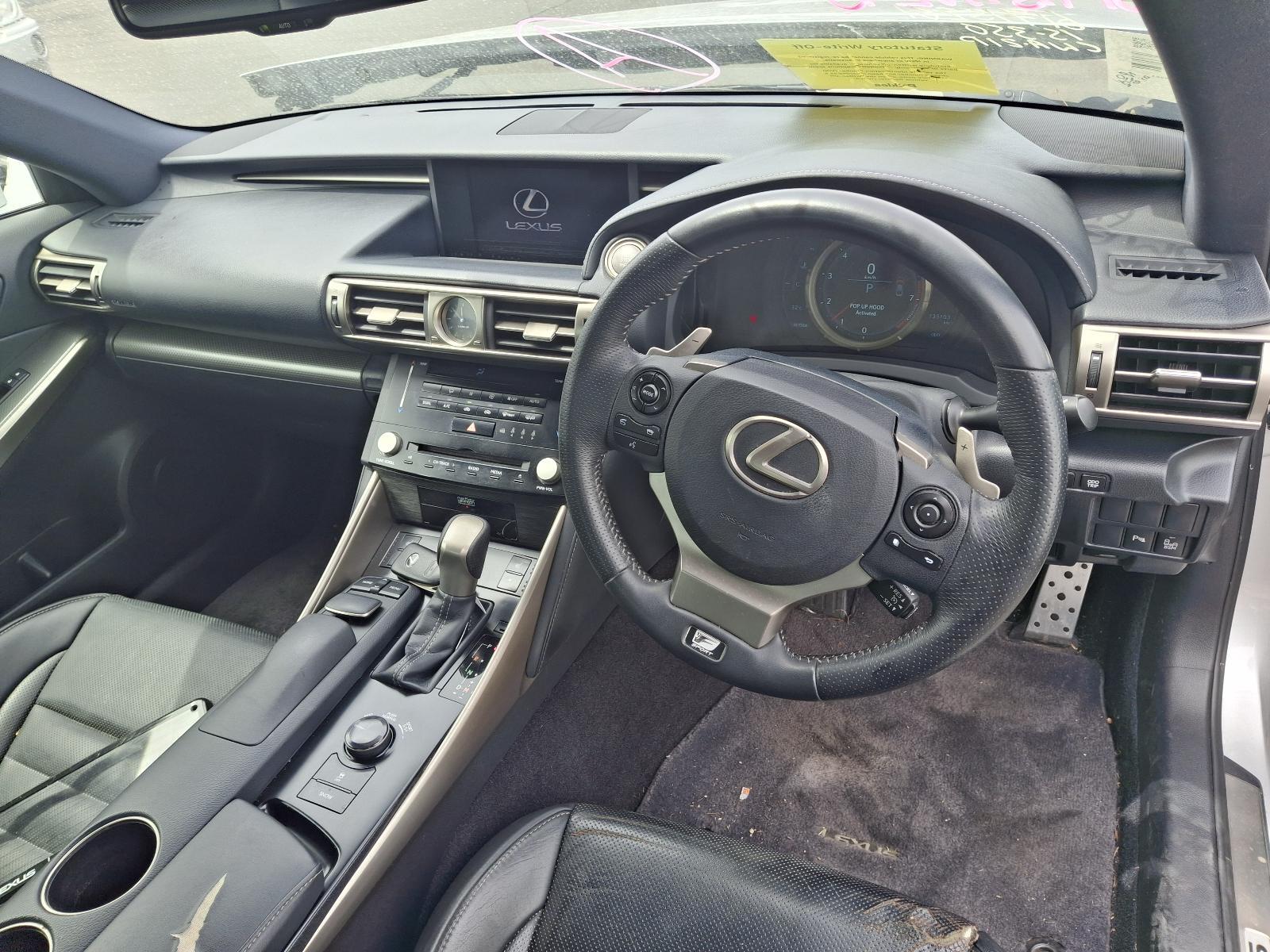 LEXUS IS30 SERIES XE30 04/2013-08/2020 BOOTLID SILVER - thumbnail 8