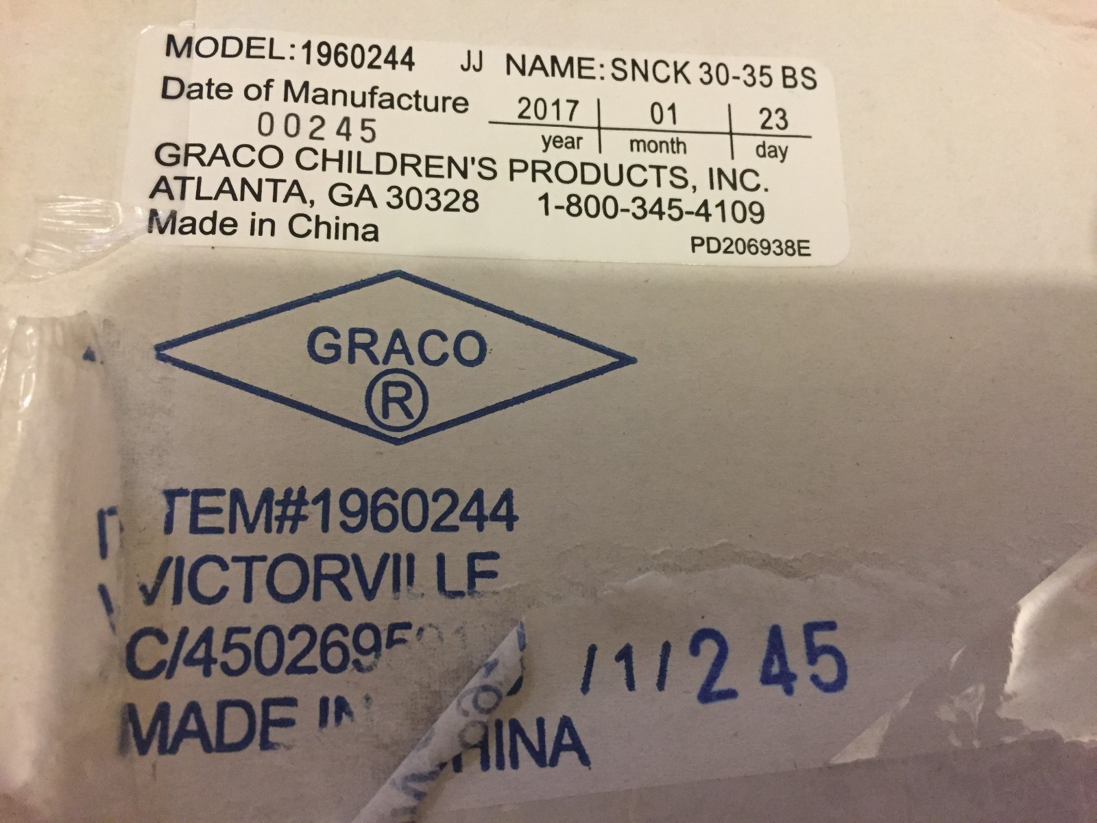 Graco SnugRide 30 & 35 Click Connect Car Seat Base - Black**FREE SHIPPING!!