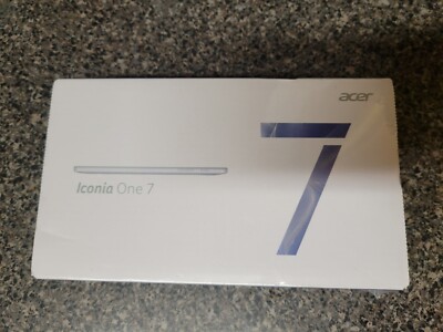 Acer Iconia One 7 Tablet B1-780 16GB Wi-FI - Shale Black, Sealed Brand New 