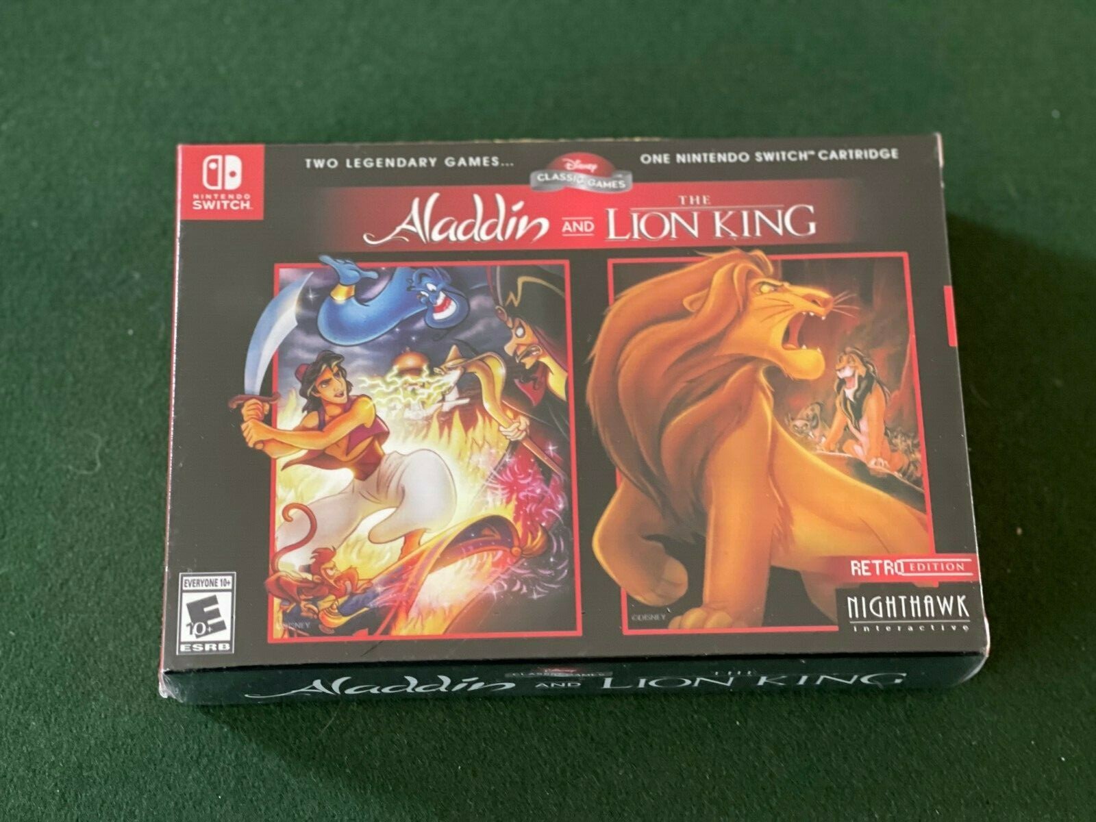 Nintendo Switch - 【Lion】Nintendo Switch Disney Classic Games: Aladdin and The Lion King for Nintendo