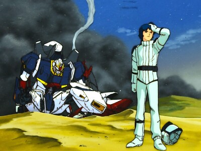Mobile Suit Zeta Gundam Original Key Master Setup Anime Art Production Cel Douga