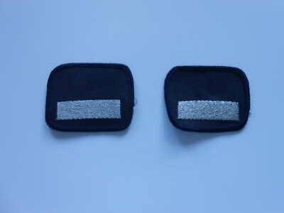 FIRE SERVICE CREW COMMANDERS RANK BADGES 1 pair