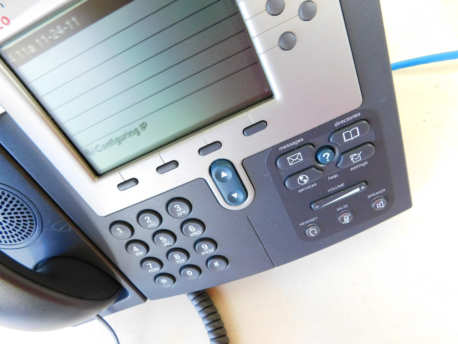 Cisco 7962 IP Phone w/Handset!