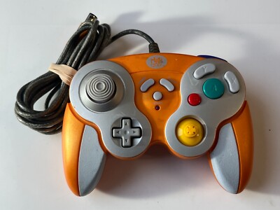 Hip Gear  Controller For Gamecube Nintendo Orange Edition - Tested 