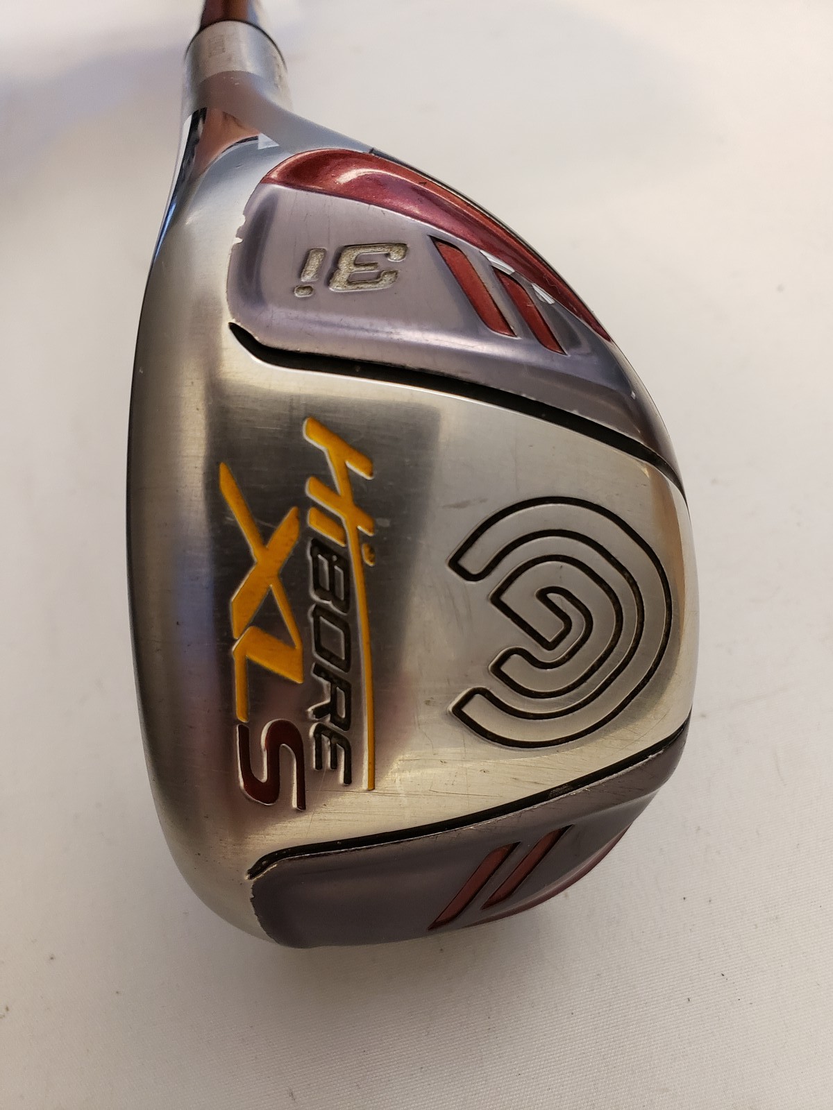 Used Cleveland HiBore XLS - 3 Hybrid 22* - Fujikura Fit-On Gold - Stiff - RH