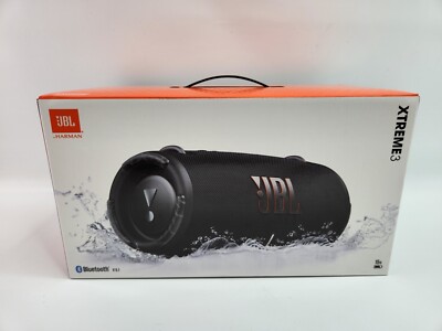 JBL Xtreme 3 - Portable Bluetooth Speaker IP67 Waterproof 15 Hour Playtime Black