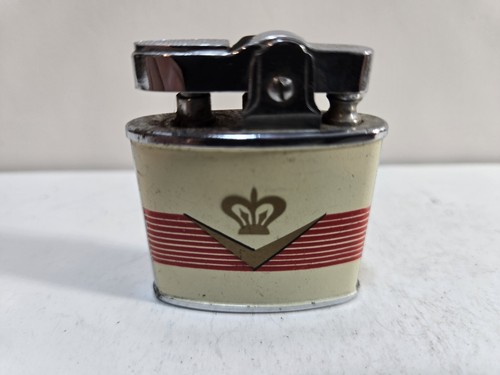 レトロ　imane 長角ストッカー VINTAGE WORKING JAPAN SIDE PUSH CHROME FLINT & WICK