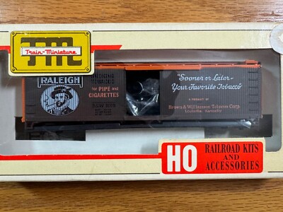 Train Miniature HO 2709 Sir Walter Raleigh Pipe Tobacco Series Boxcar Kit New