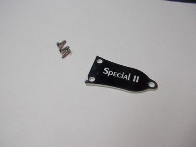 Original Epiphone Special II electric Guitar Truss Rod Cover w/ screws