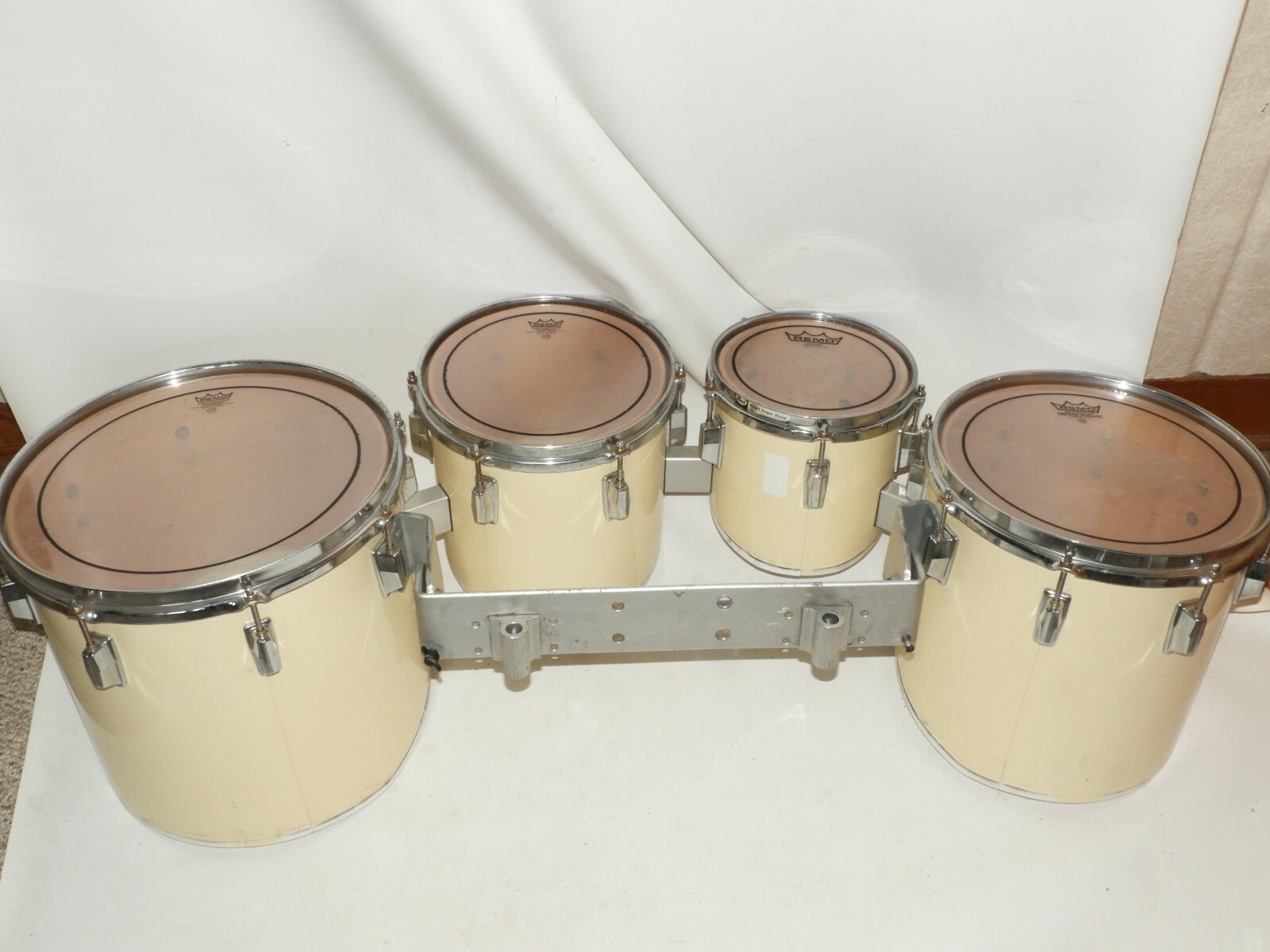 Pearl Marching Band Tenors Quads 8 10 12 14 Carrier Tom Drums