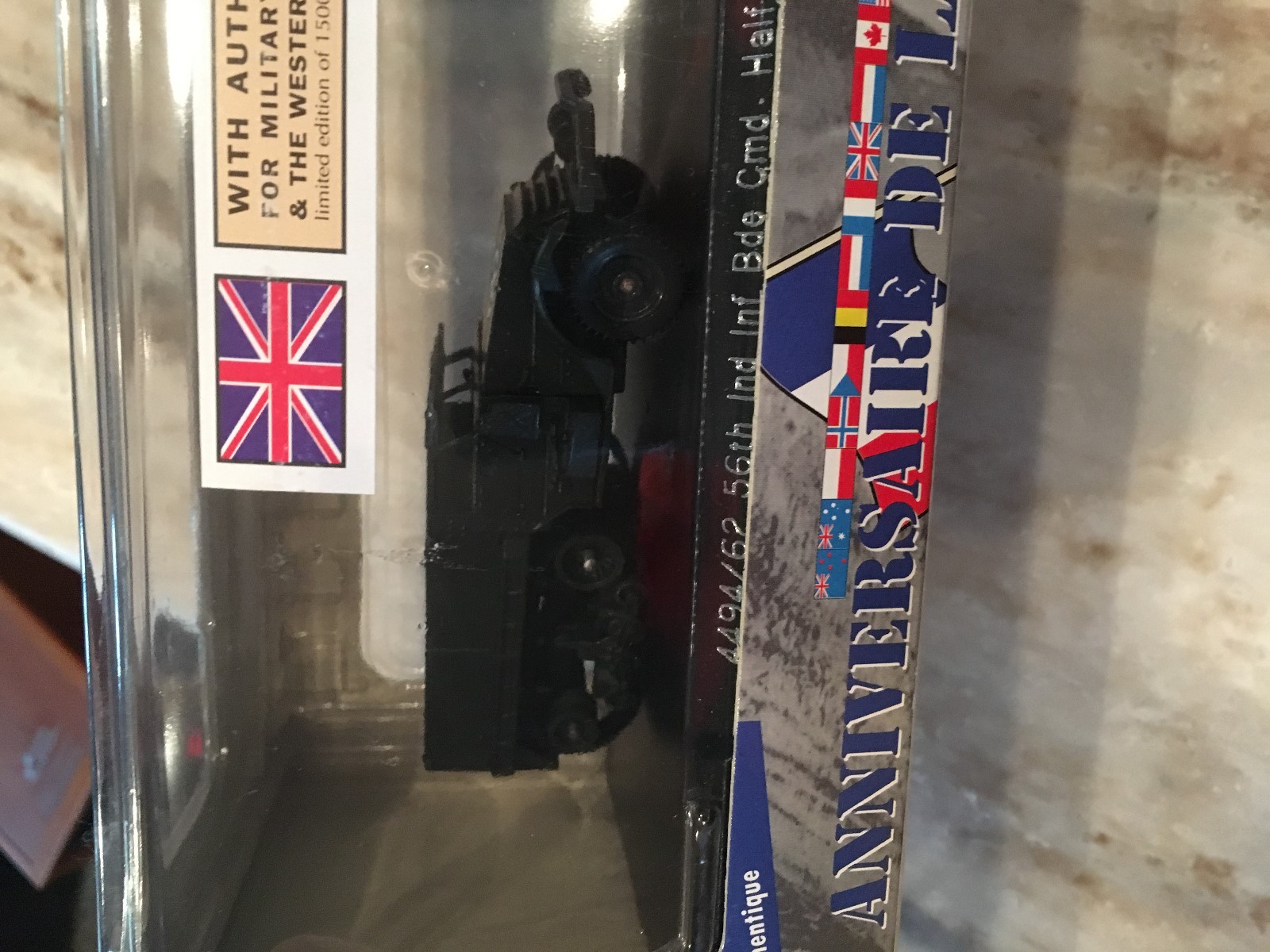 Solido 1/50 M3 Half Track British army  50th Anniv. Ind.Inf.Bde Cmd. Liberation