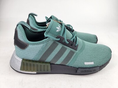 Adidas Originals NMD R1 Boost Tech Emerald Green White Silver Black GX6468 NEW eBay