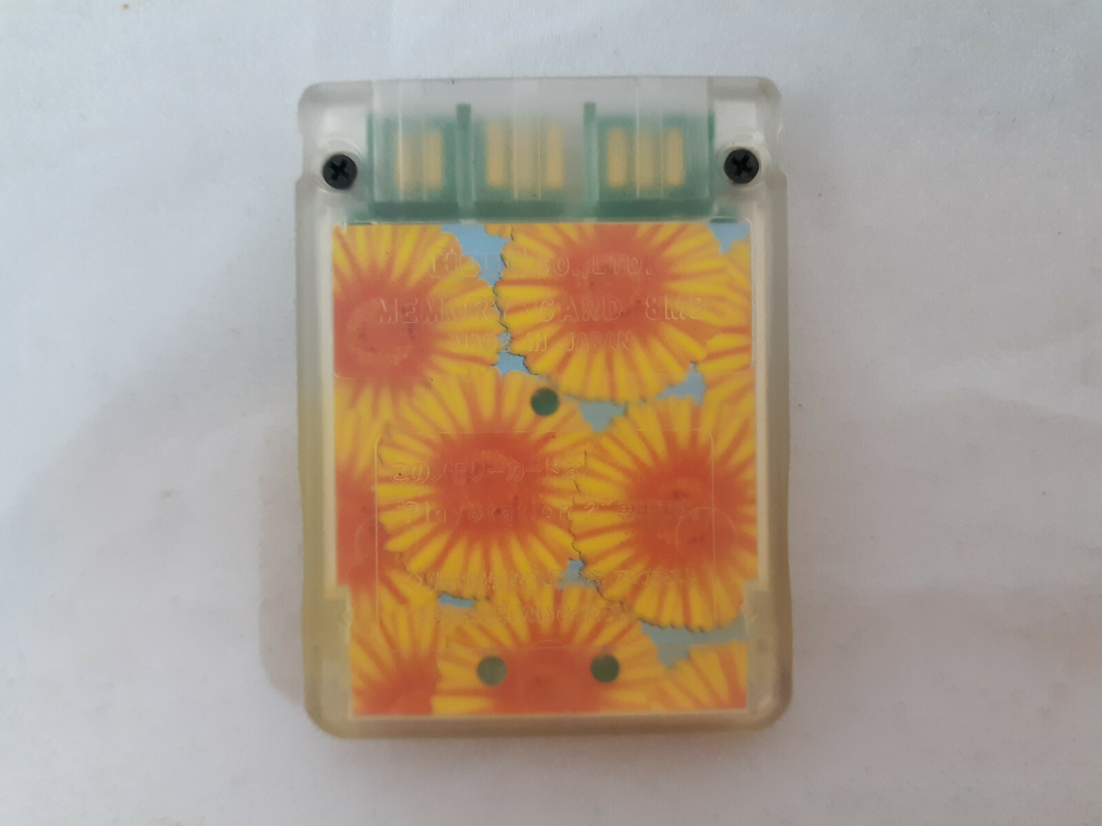 Hori MEMORY CARD Marguerite Sunflower version (Playstation 2) ~ US Seller ~ 8MB