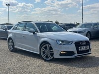 2015 Audi A3 2.0 TDI S line Sportback S Tronic Euro 6 (s/s) 5dr HATCHBACK Diesel