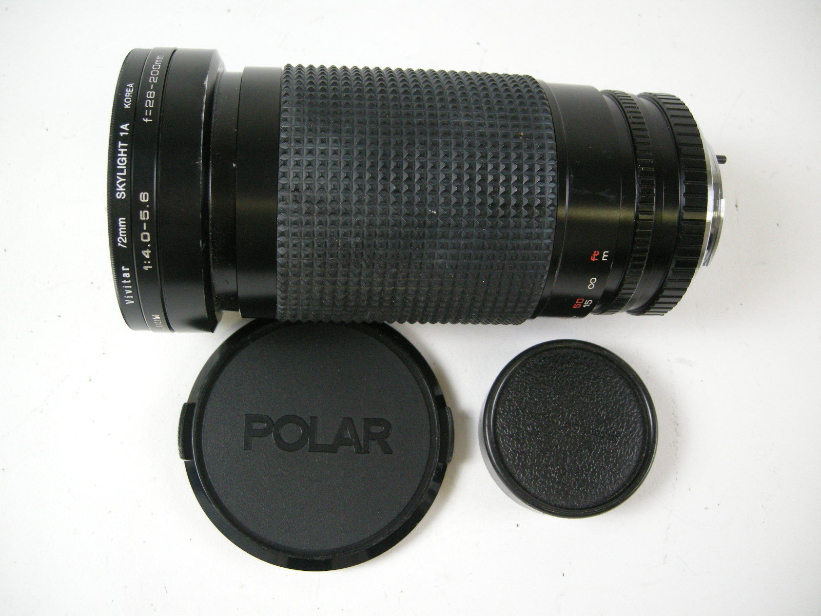 Polar MC Auto Zoom 28-200 f4.0-5.6 Minolta MD Mt.
