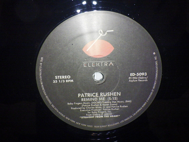 Patrice Rushen Remind Me Vinyl Maxi 12